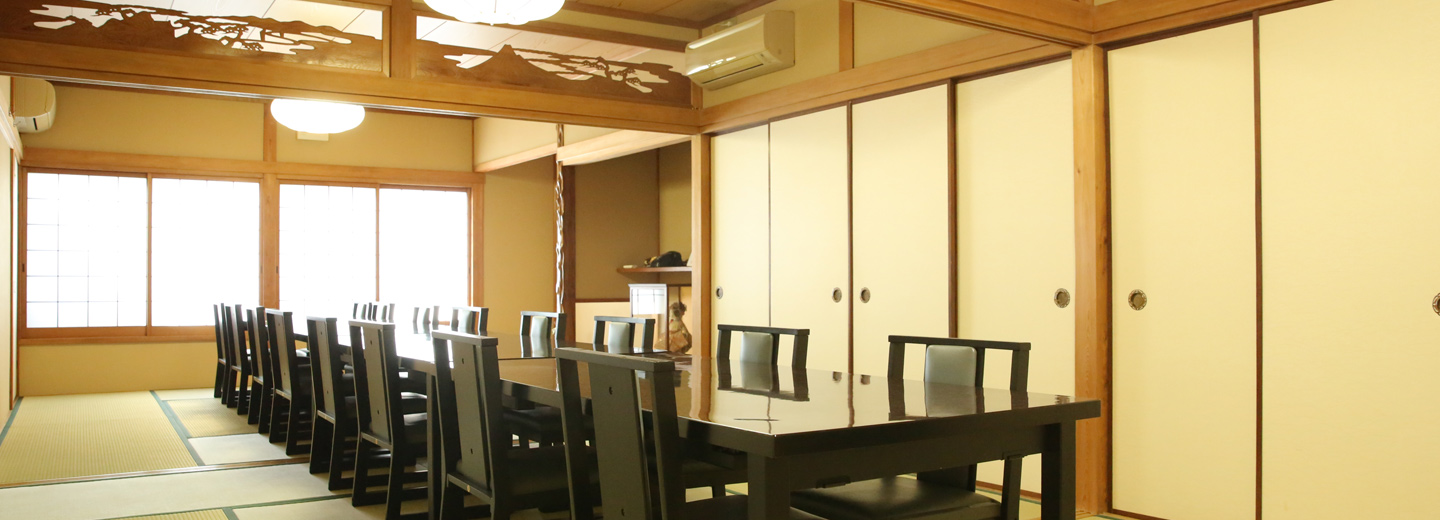 写真:遠方からの来客や接待・商談、忘新年会・歓送迎会・宴会に